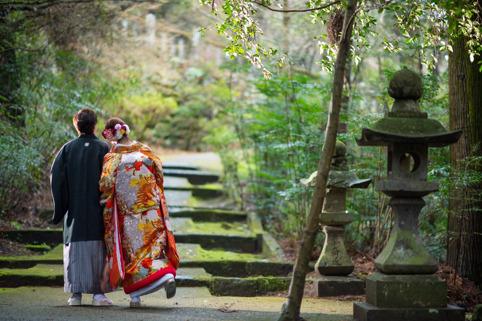 緑に囲まれて・・・