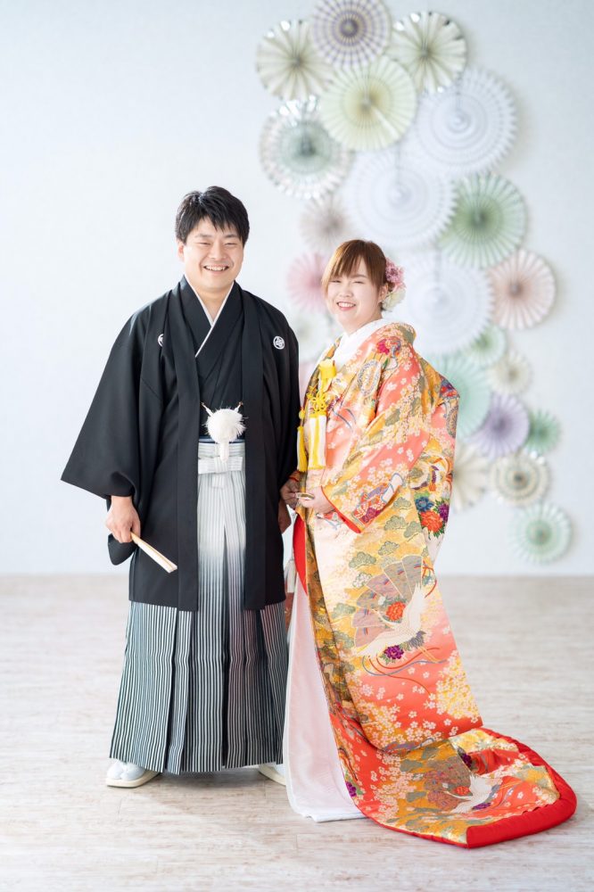 スタジオ撮影＋大分市内にて披露宴出張お仕度