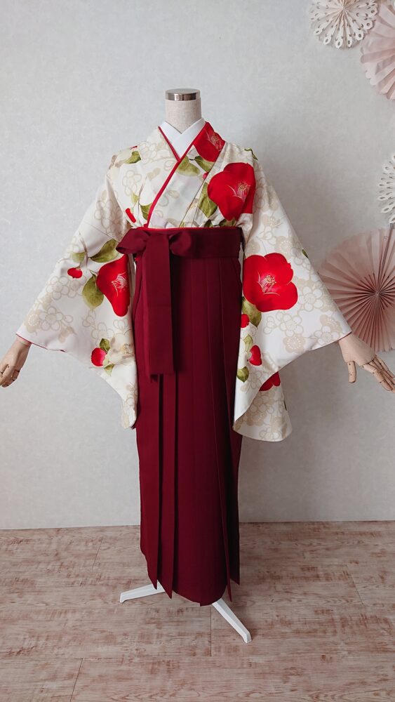 赤椿×オフホワイト