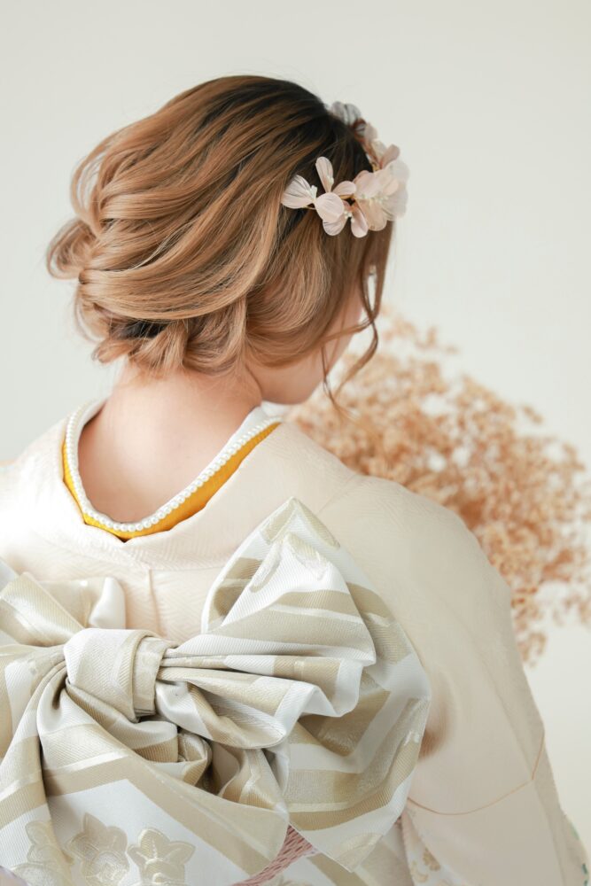 成人式前撮りヘアアレンジ